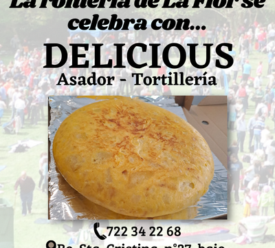 ‘Delicious’ vende más de un centenar de tortillas para el lunes de La Flor tras anunciarse en llenaaesgaya.es